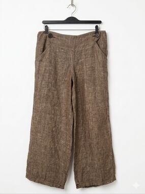 MSSP Wide Leg Linen Pants Size 12